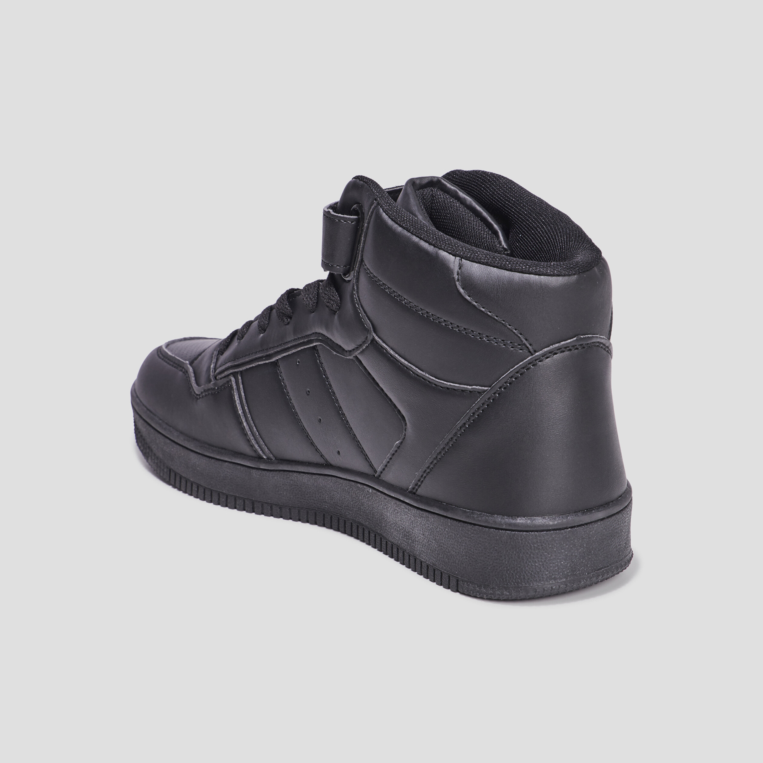 Baskets montantes Creeks Ktempete noir homme | La Halle