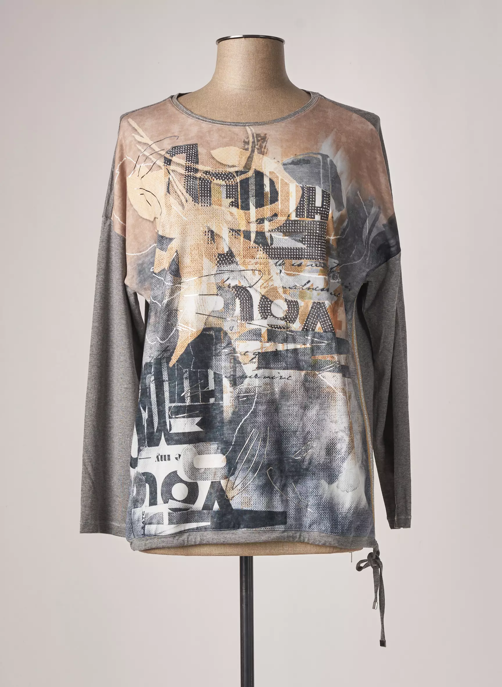 Hajo Tshirts Femme couleur gris