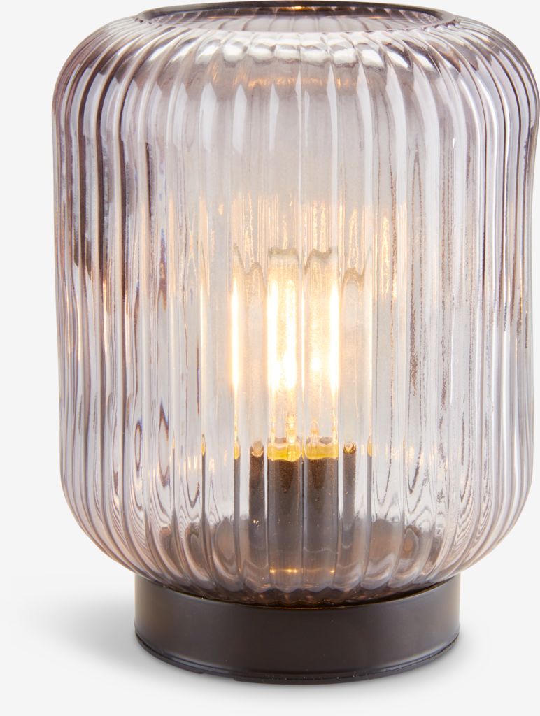 SIMMA Oppladbar Lampe SIMMA Ø13xH17cm Grå