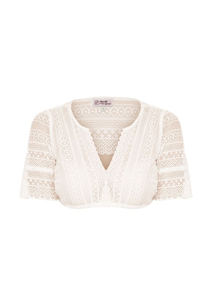 MarJo Dirndlbluse GESLAU in offwhite günstig kaufen