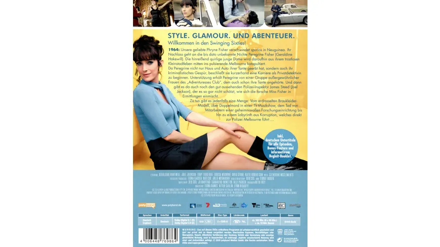 Miss Fishers neue mysteriöse Mordfälle - Staffel 1  [2 DVDs]