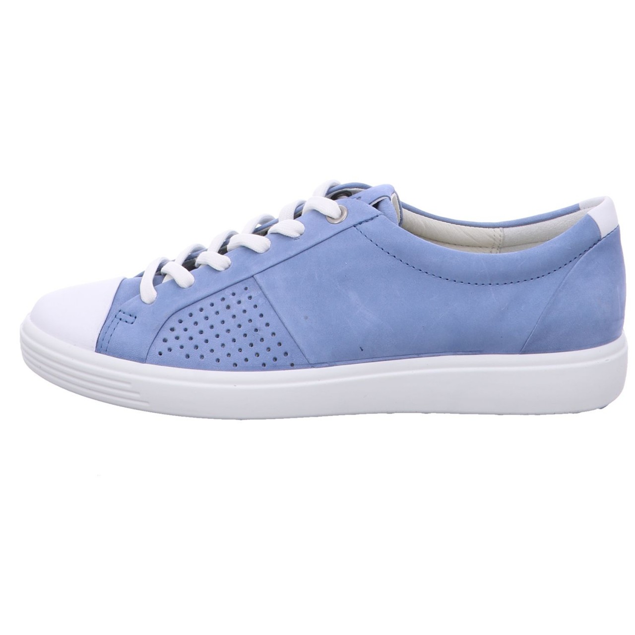 ECCO Komfort Schnürer blau
