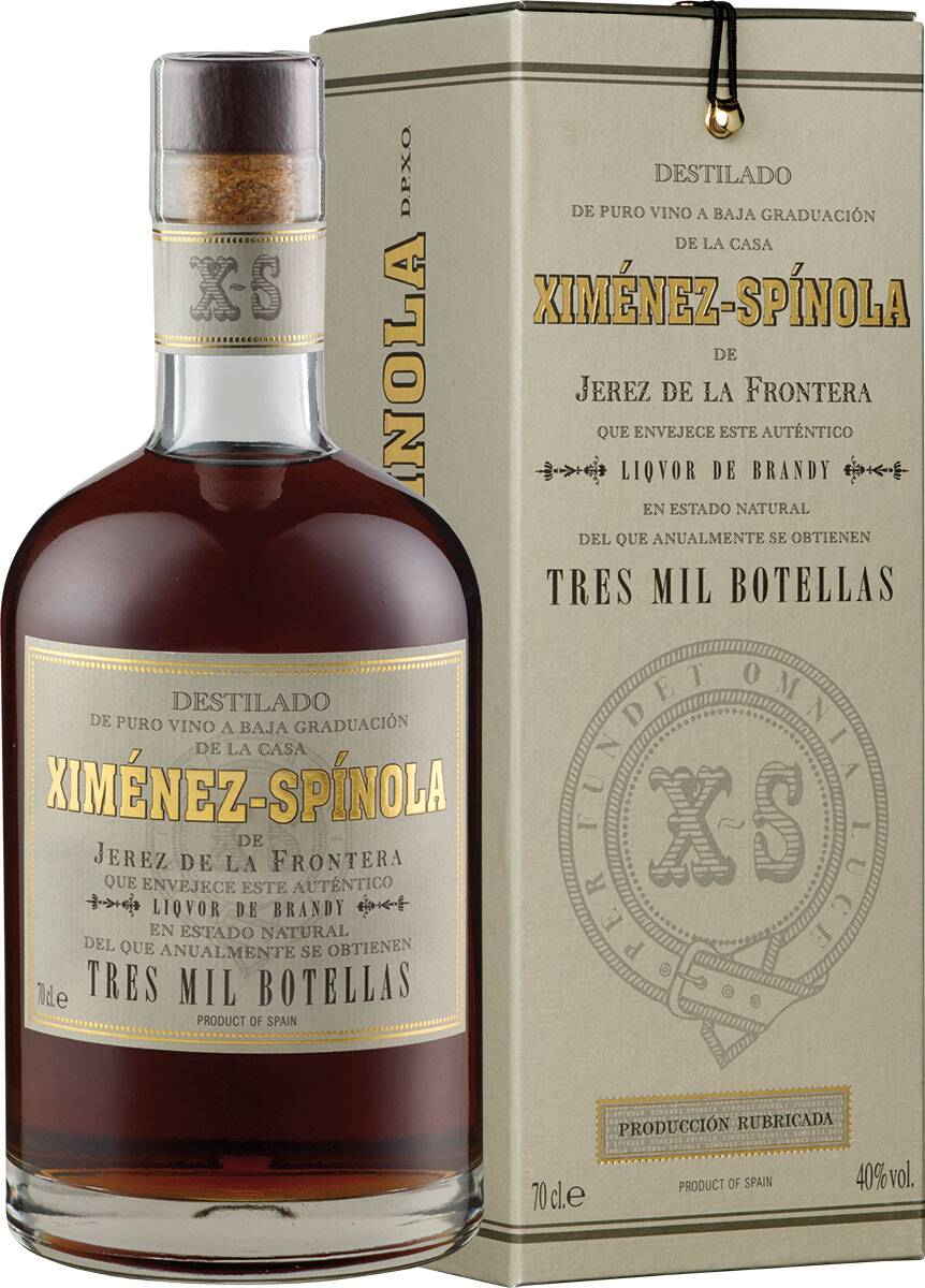 Weingut Ximénez-Spinola Brandy 3.000 botellas D.O.