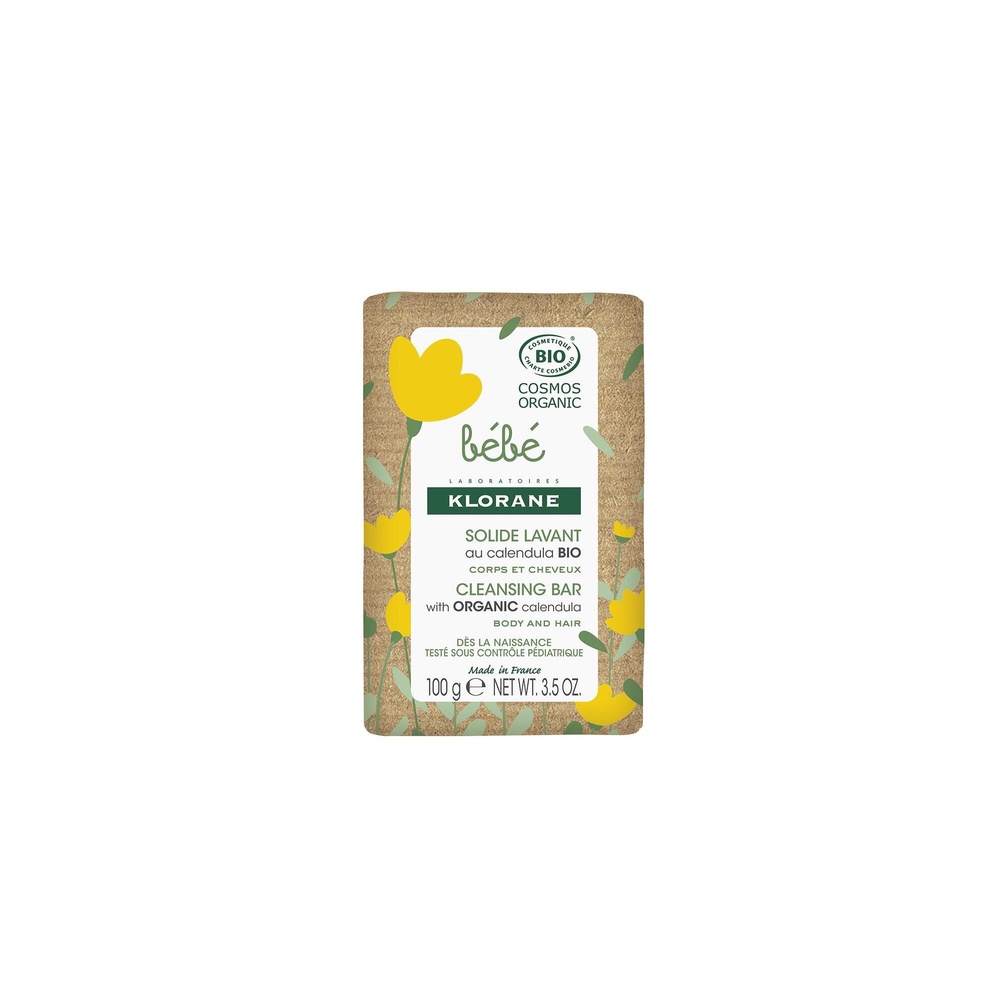 Klorane Bébé Bio Savon Savon solide lavant