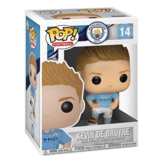 Manchester City F.C. POP! Football Vinyl Figur Kevin De Bruyne 9 cm *Mängelexemplar*
