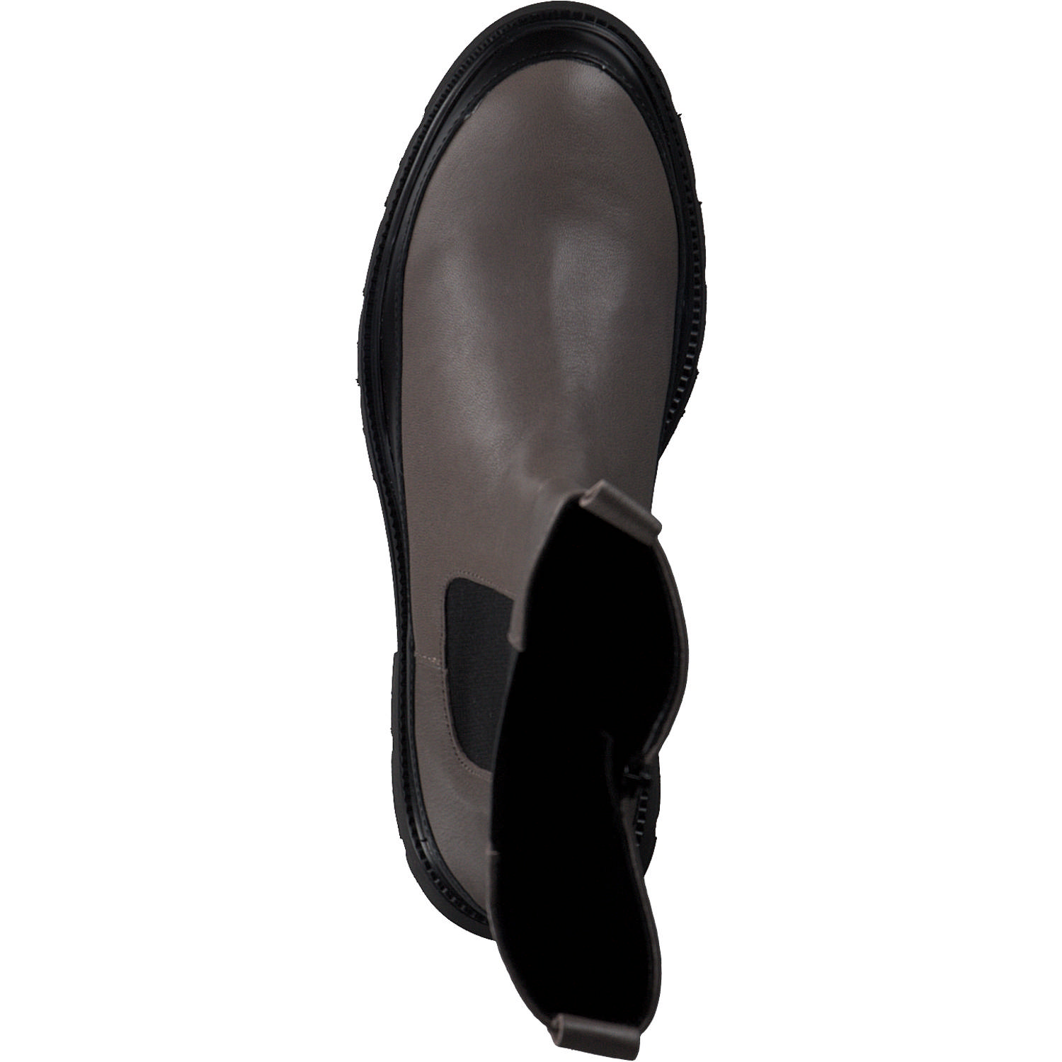 Gabor 91.834, Chelsea Boots, Damen, taupe/schwarz