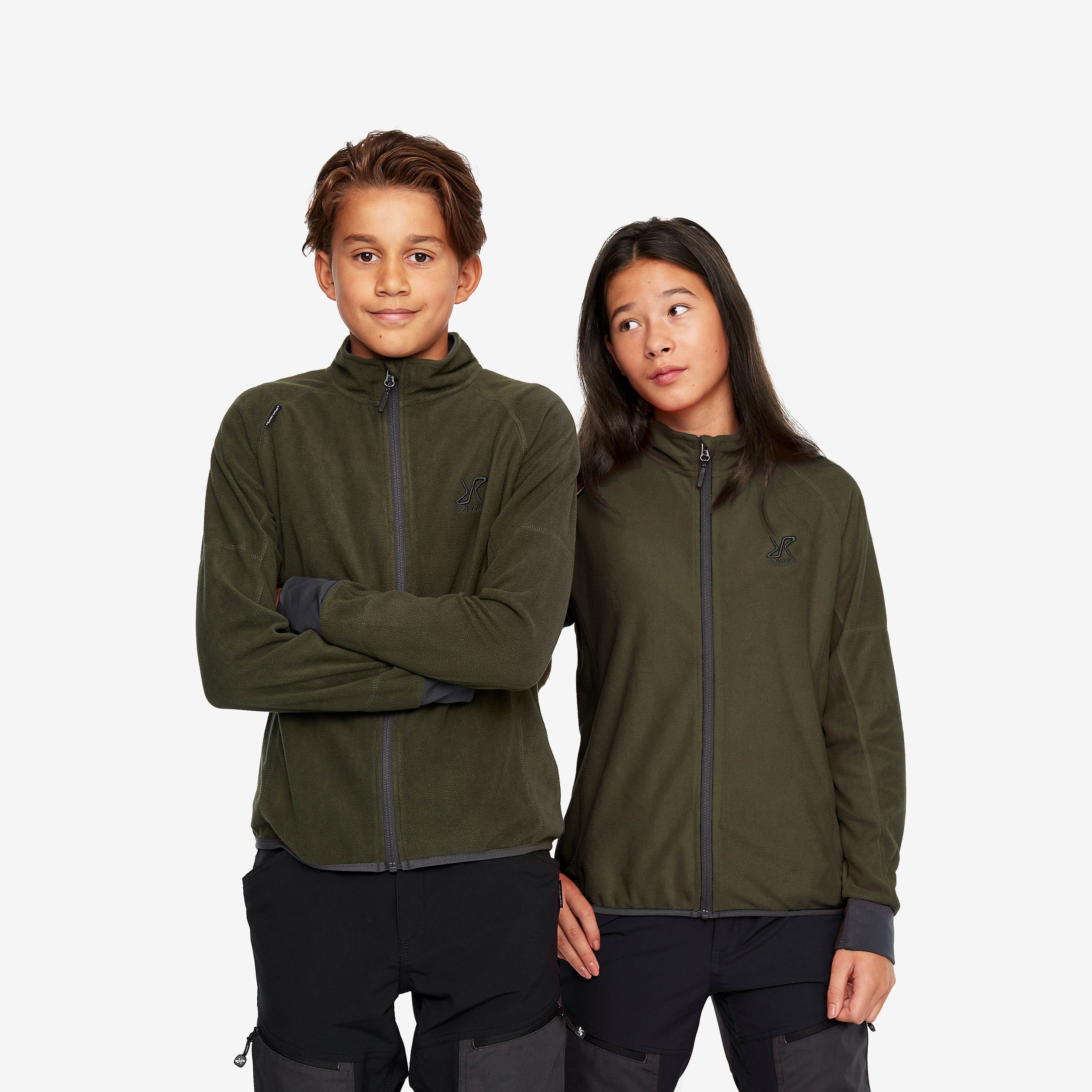 Trekker Fleece Teens Forest Night