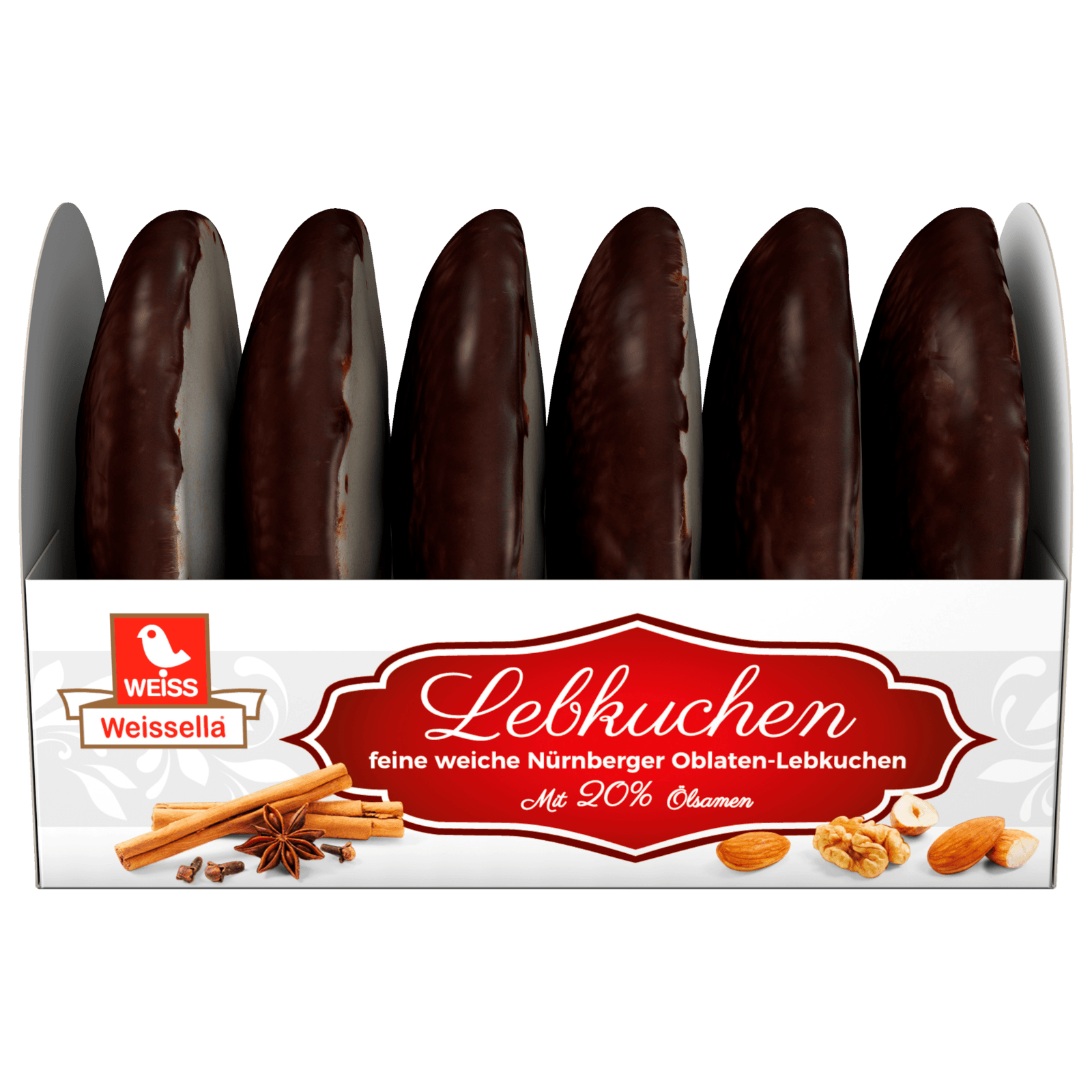 Weiss Weissella Lebkuchen Zartbitter 200g