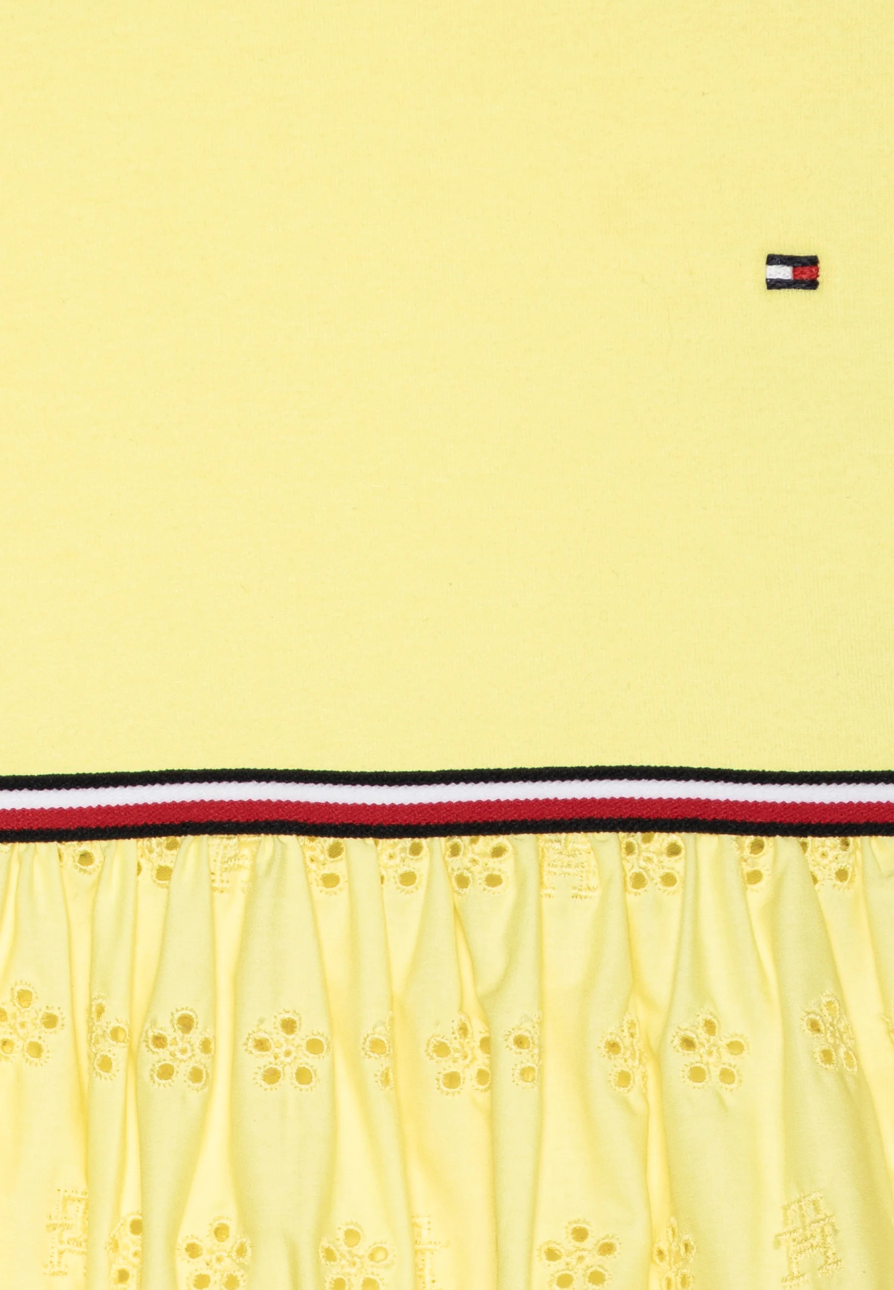 Tommy Hilfiger BABY BRODERIE COMBI DRESS - Vestido de verano