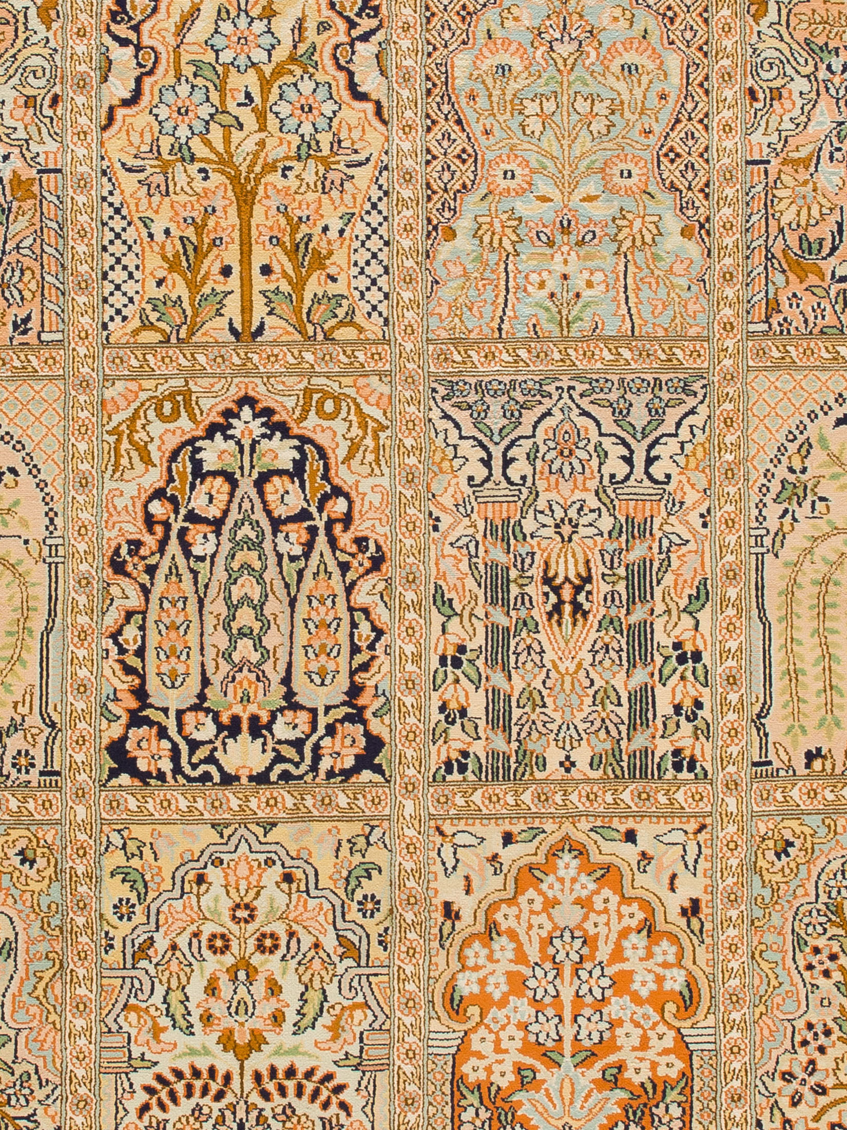 Kaschmir Seide 18/18 ca. 243 x 310 cm, Unikat / Einzelstück