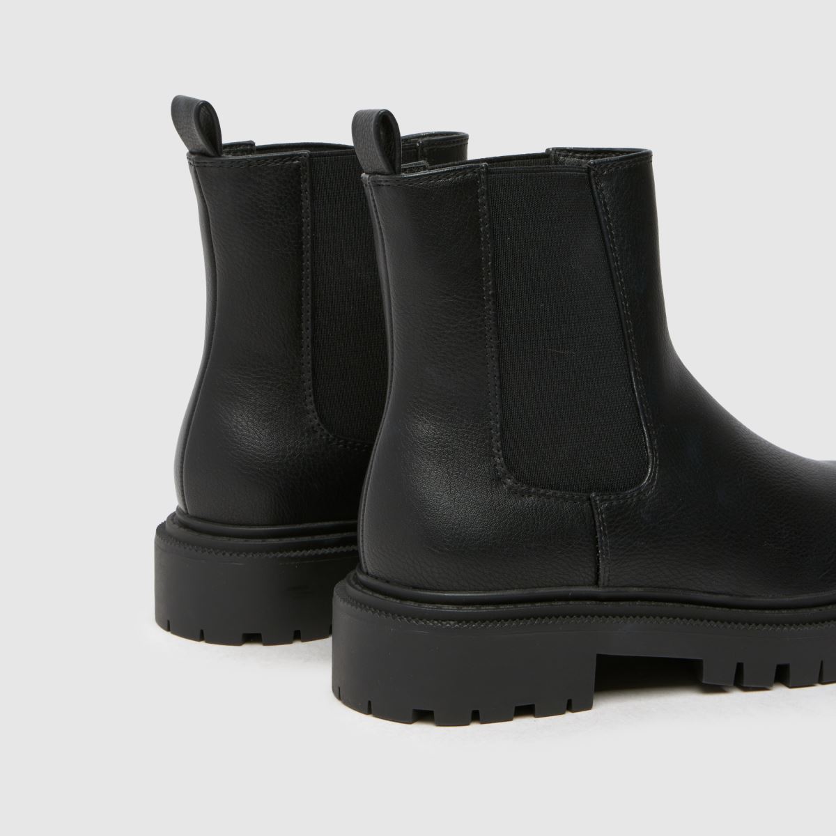 Schuh fekete Click Chunky Chelsea Lányos Ifjúsági Csizma