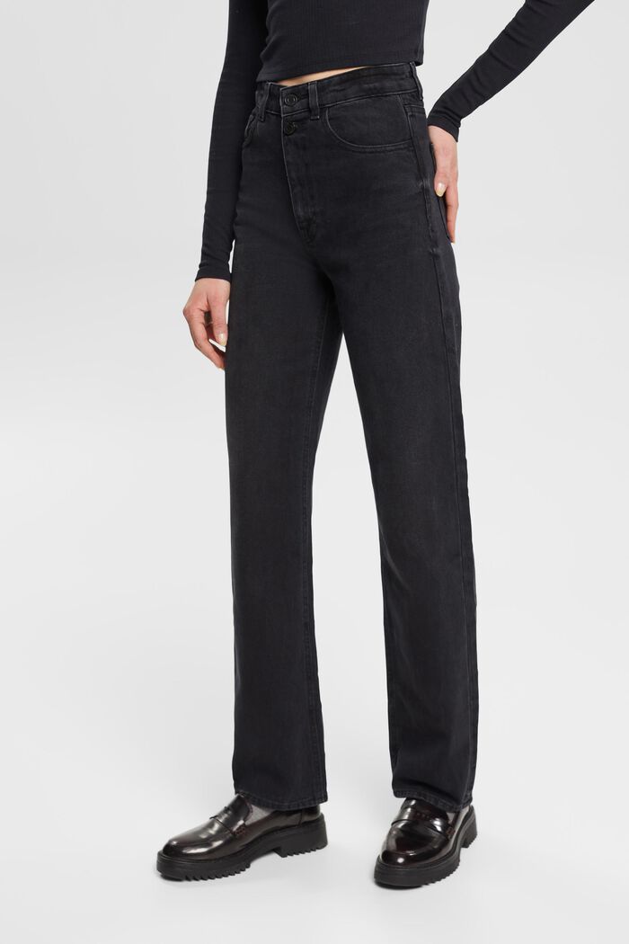 Gerade geschnittene 80er-Jahre-Jeans, 100 % Baumwolle