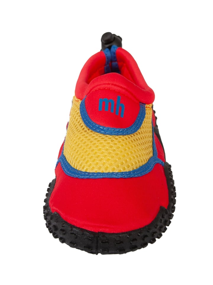 mh michael heinen Kinder Strandschuhe, Badeschuh in rot-gelb-blau günstig kaufen