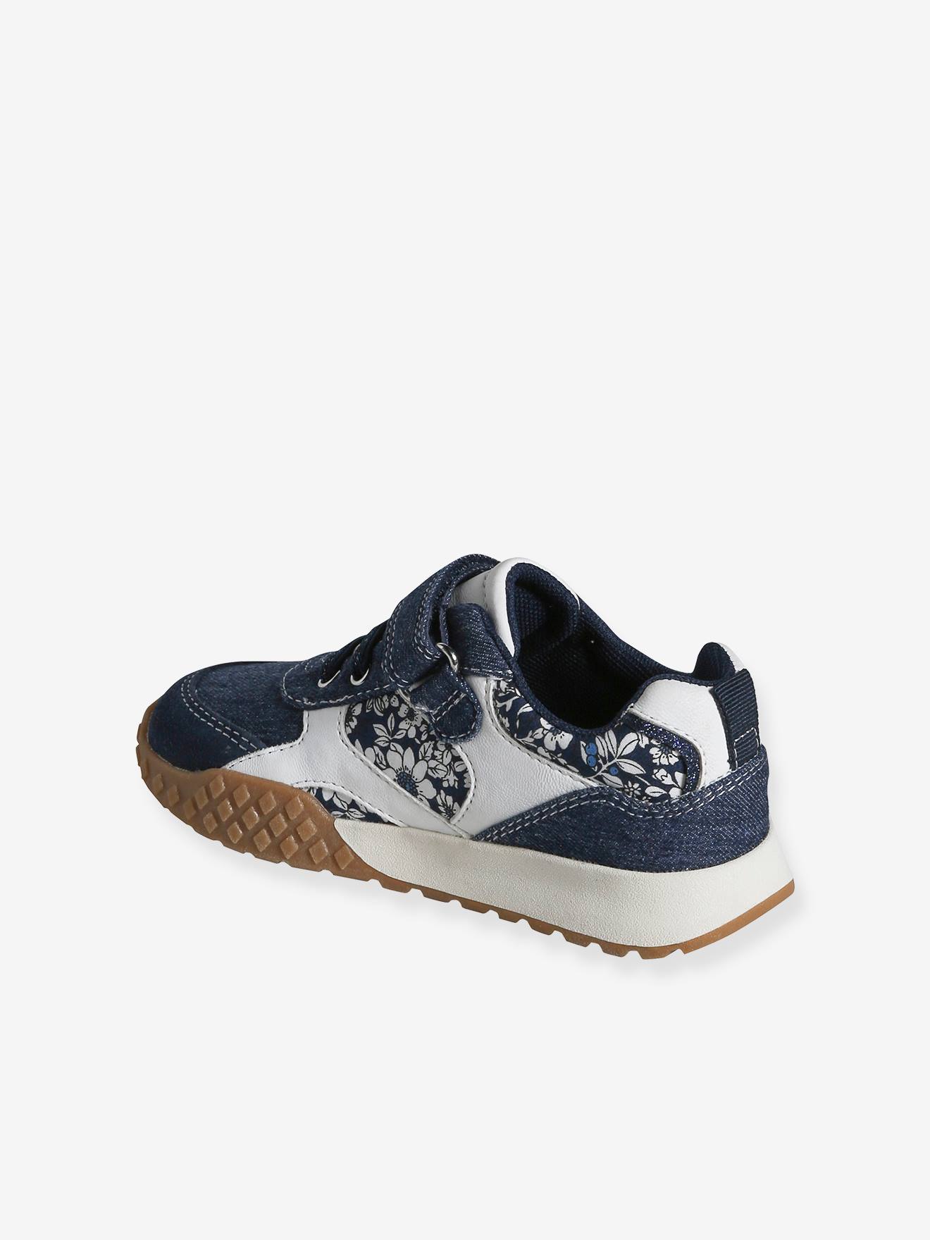 Vertbaudet Kinder Sneakers mit Anziehtrick - dunkelblau