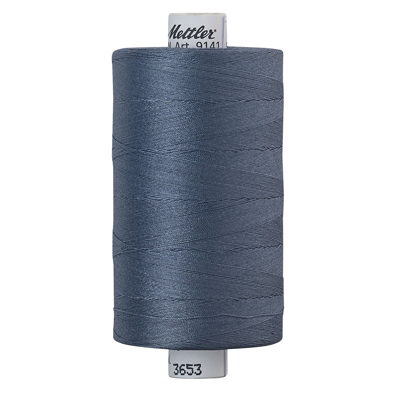 Mettler Silk Finish Cotton Maschinen- & Handquiltgarn, Stärke: 40, 1000m-Spule, jeans