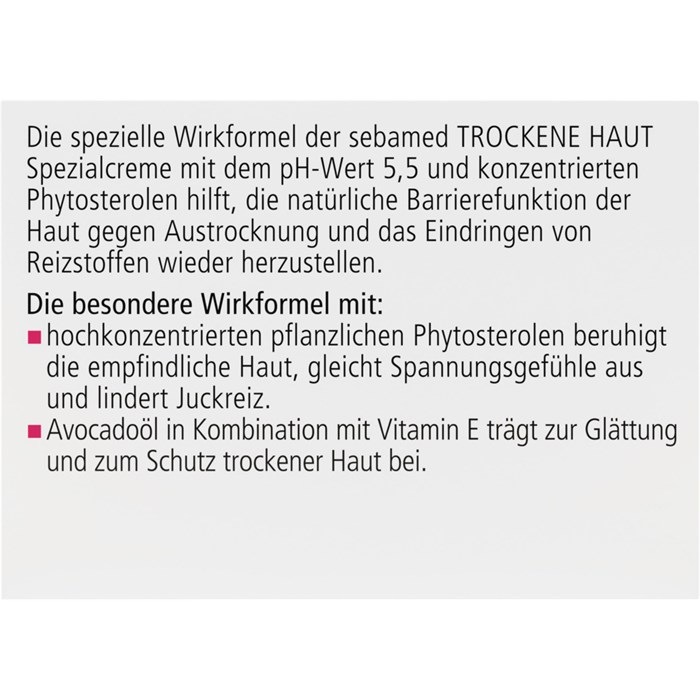 Trockene Haut Spezialcreme