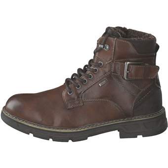 Tom Tailor Schnür Boots in braun