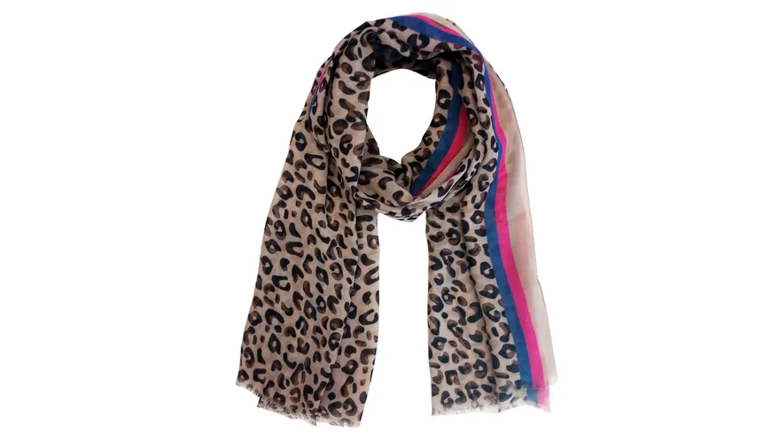 Schal Animal multicolour blau