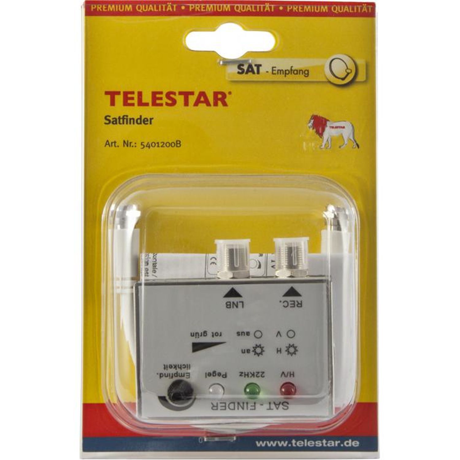 TELESTAR LED Sat-Finder mit Kabel