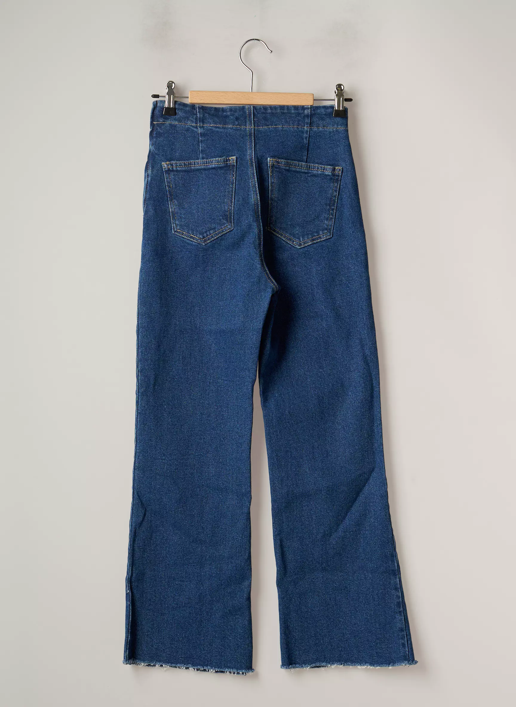 Laagam Pantalon7 8 Femme couleur bleu
