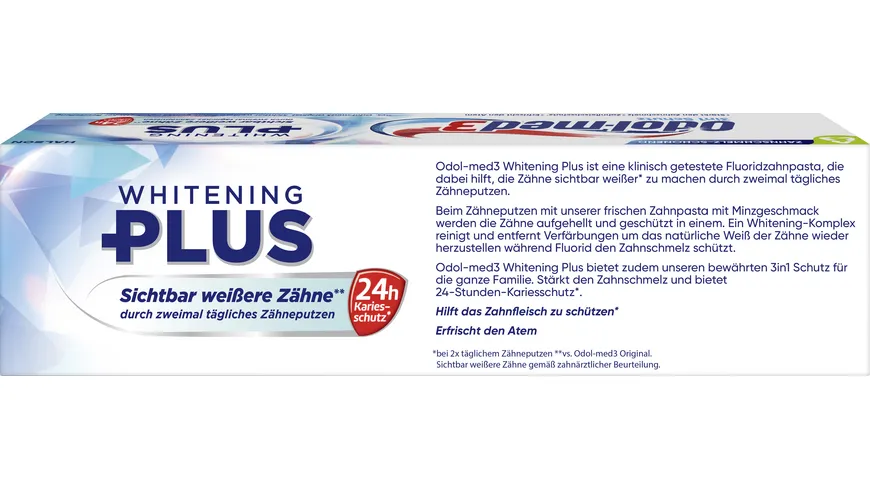 Odol-med3 Zahncreme Whitening Plus 75 ml