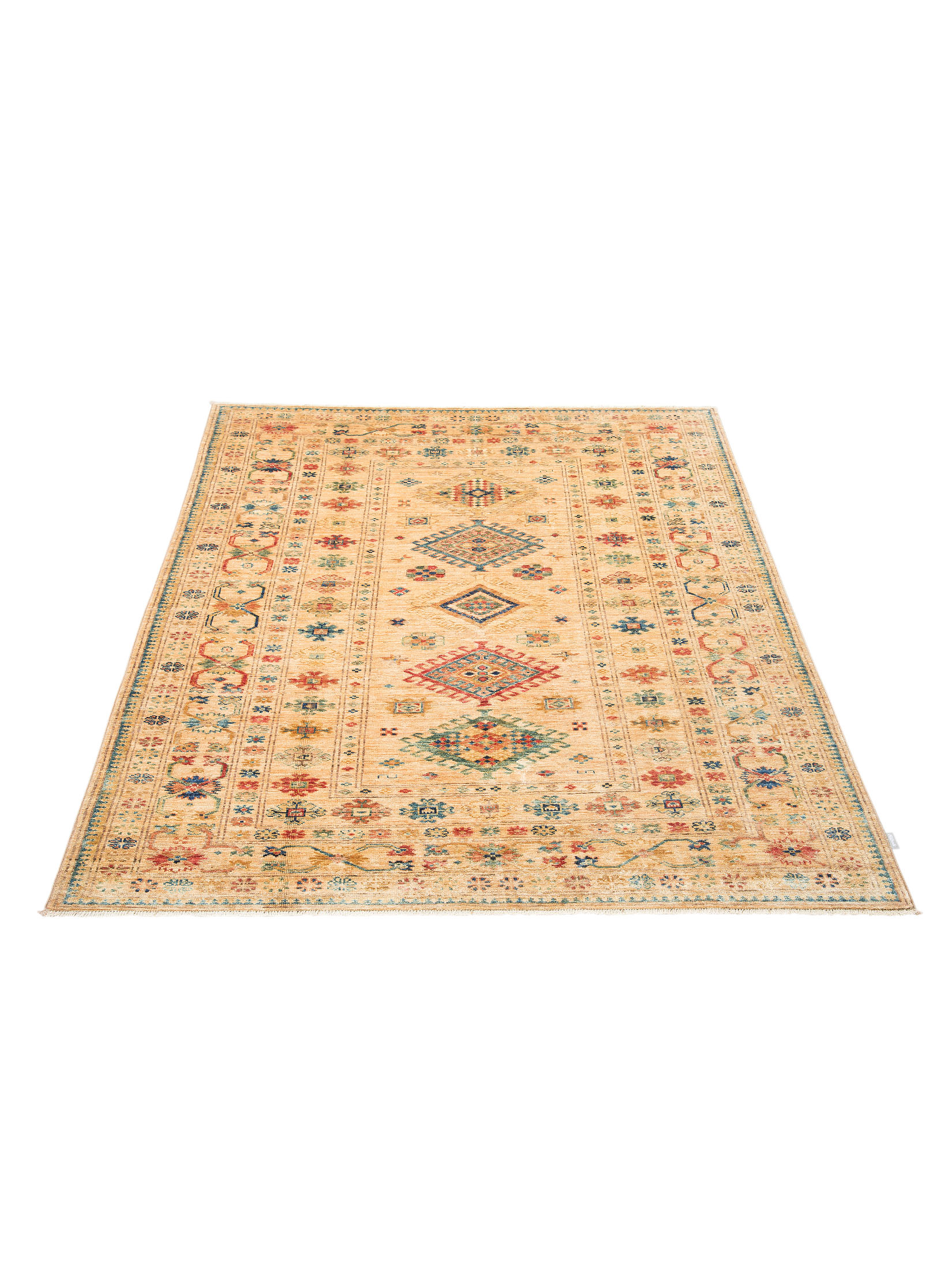 Kazak Ghazni ca. 150 x 199 cm, Unikat / Einzelstück