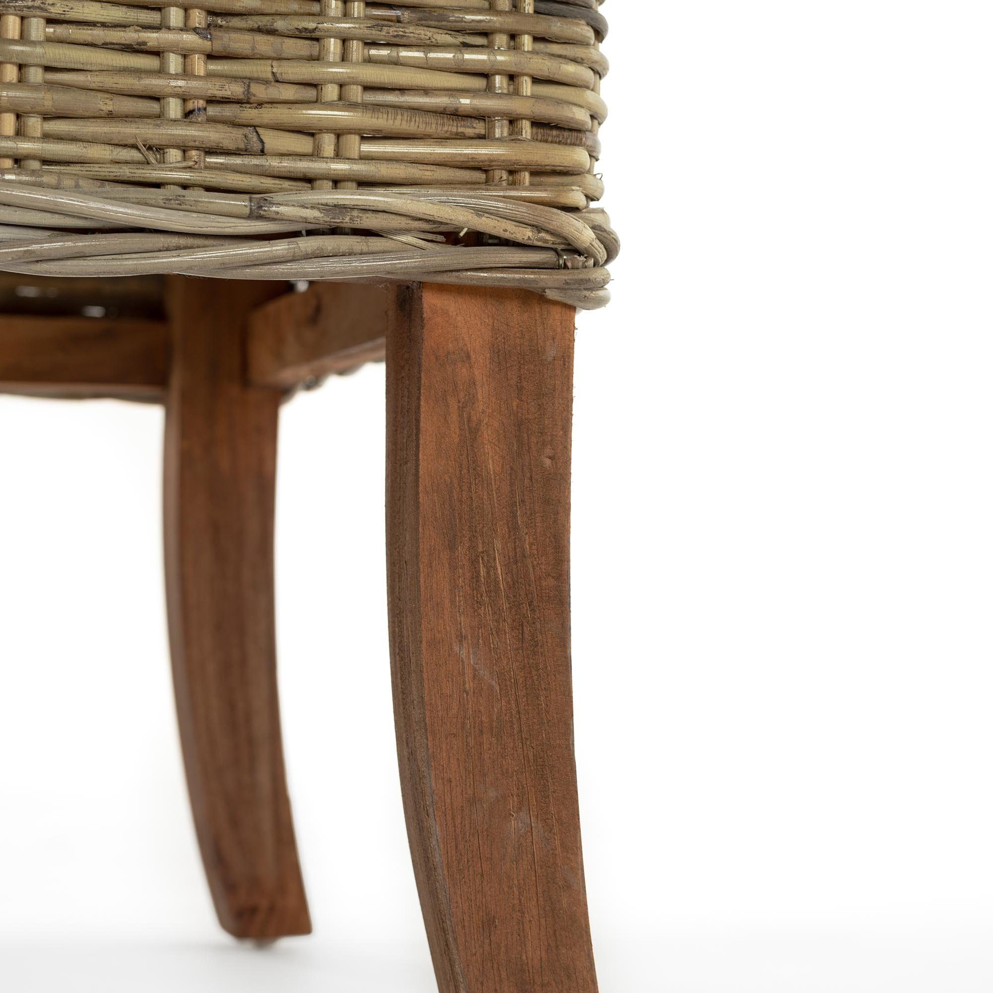Novasolo Rattanstuhl Wickerworks (2er-Set Stühle, 2 St), Standard Rückenlehne, Salsa, Salsa Dining Stuhl (2er-Set)