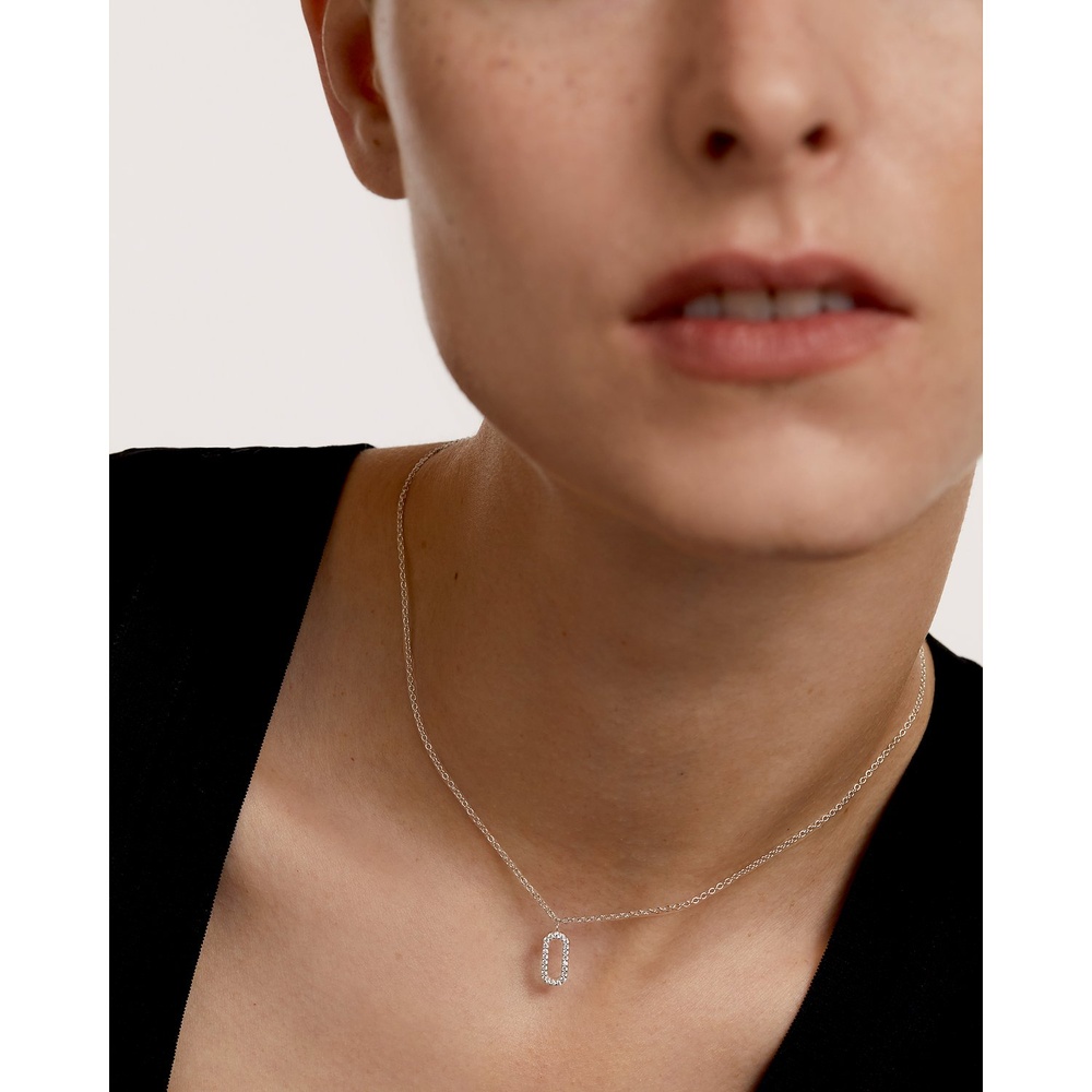 P D Paola Chaînette 925 Argent collier