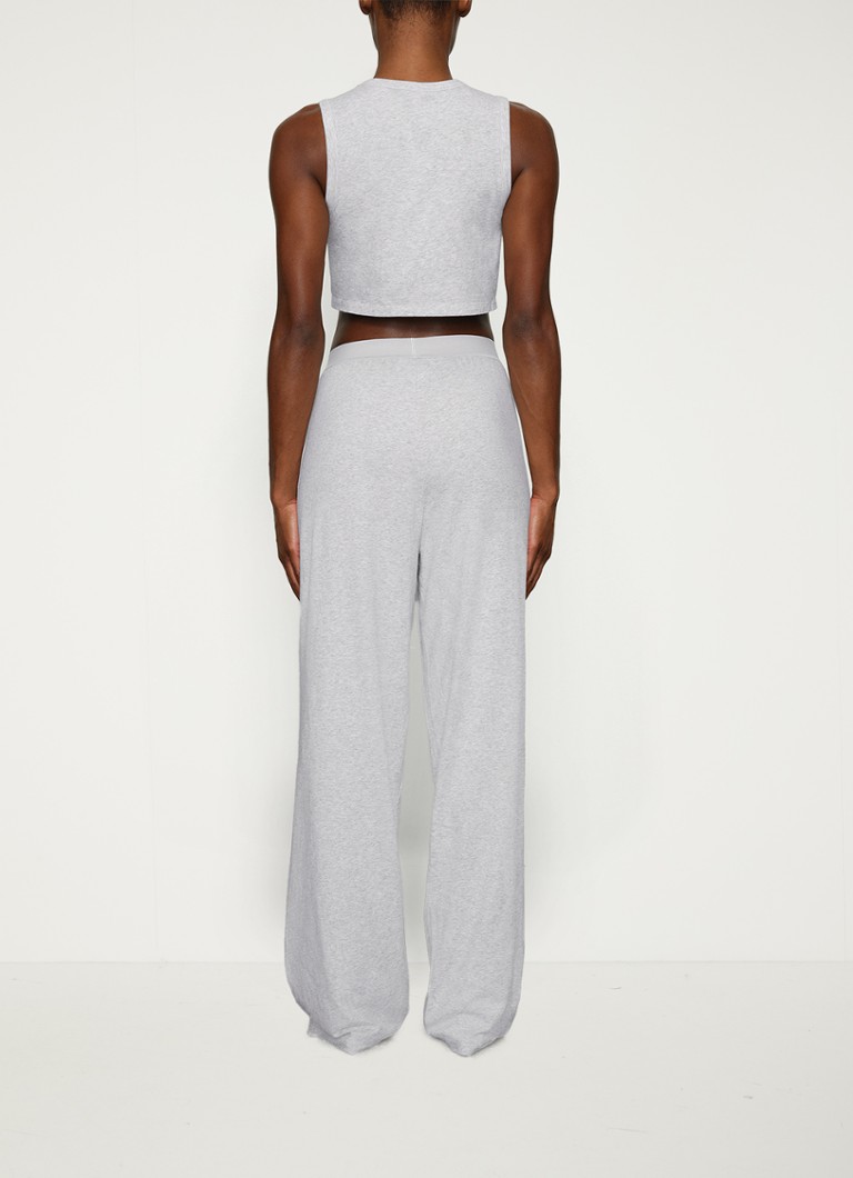 SKIMS Boyfriend mid waist loose fit lounge pants with side pockets