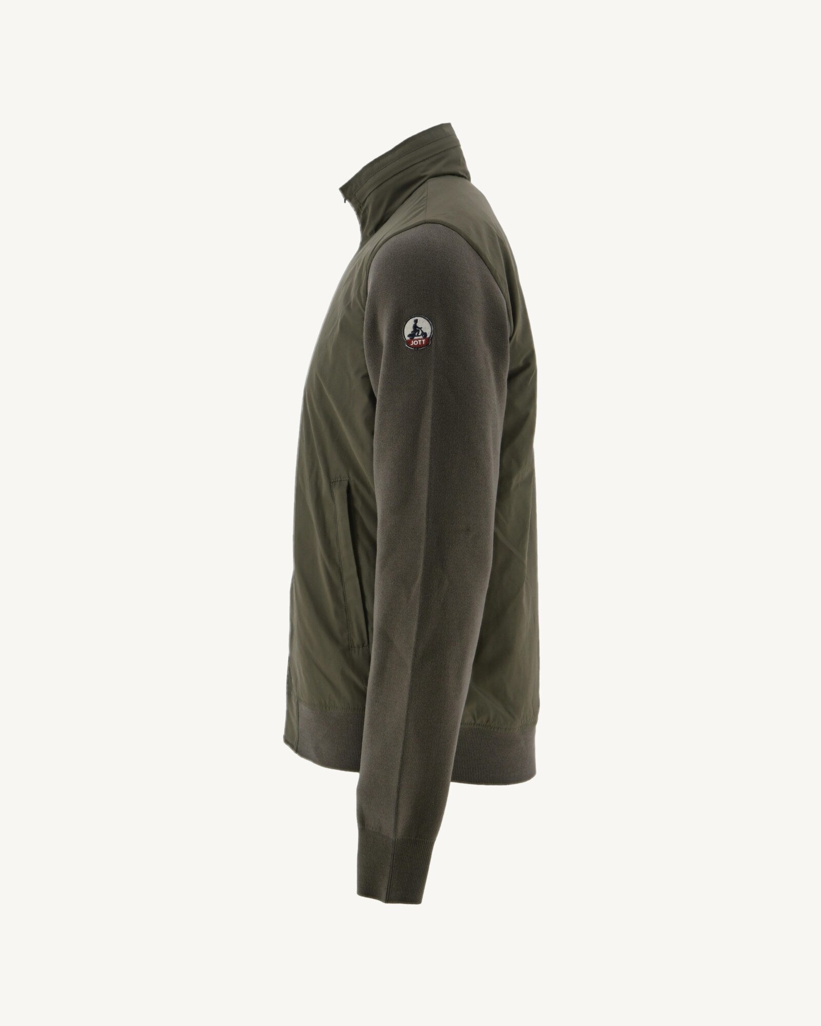 Veste à capuche bi-matière Army Bardenas