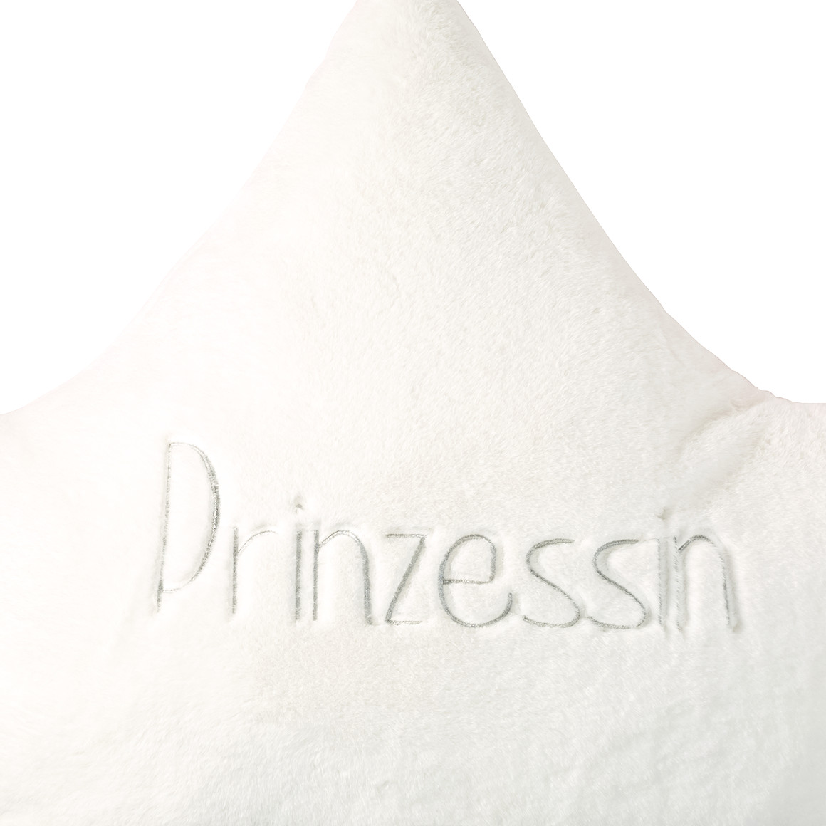 Großes Kissen in Kronen-Form
