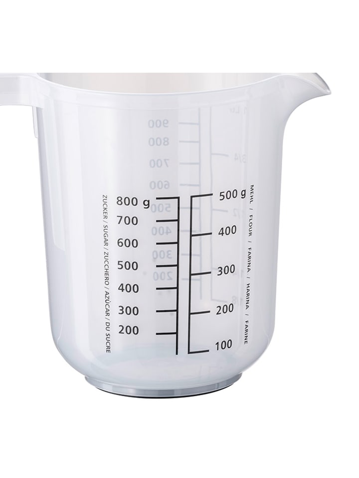 APS Rührbecher mit Deckel  in Transparent, Maße: 12,5 x 12,5 x 16 cm günstig kaufen onesize