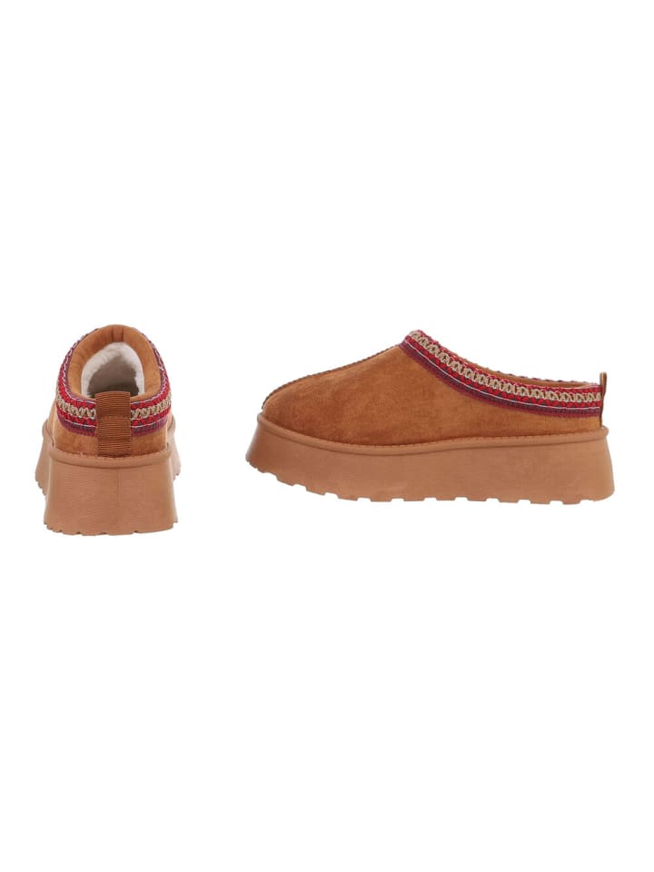 Ital-Design High Heel in Camel günstig kaufen