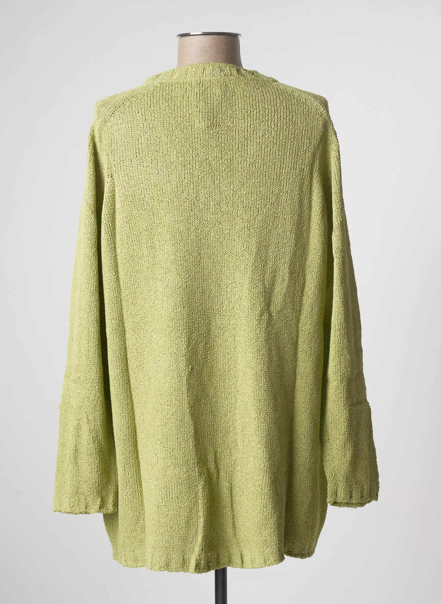 Stefan Green Pull Tuniques Femme couleur vert