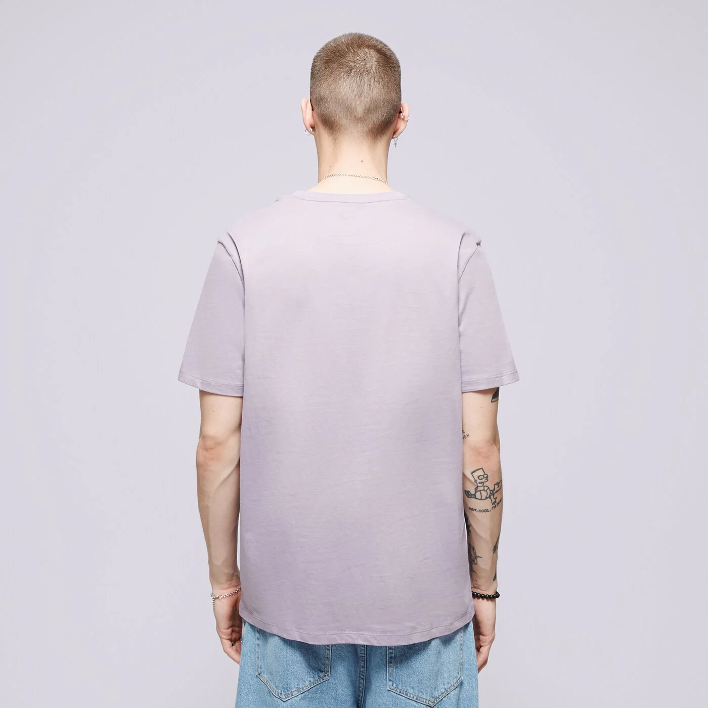 TIMBERLAND T-SHIRT SMALL LOGO PRINT TEE Blau