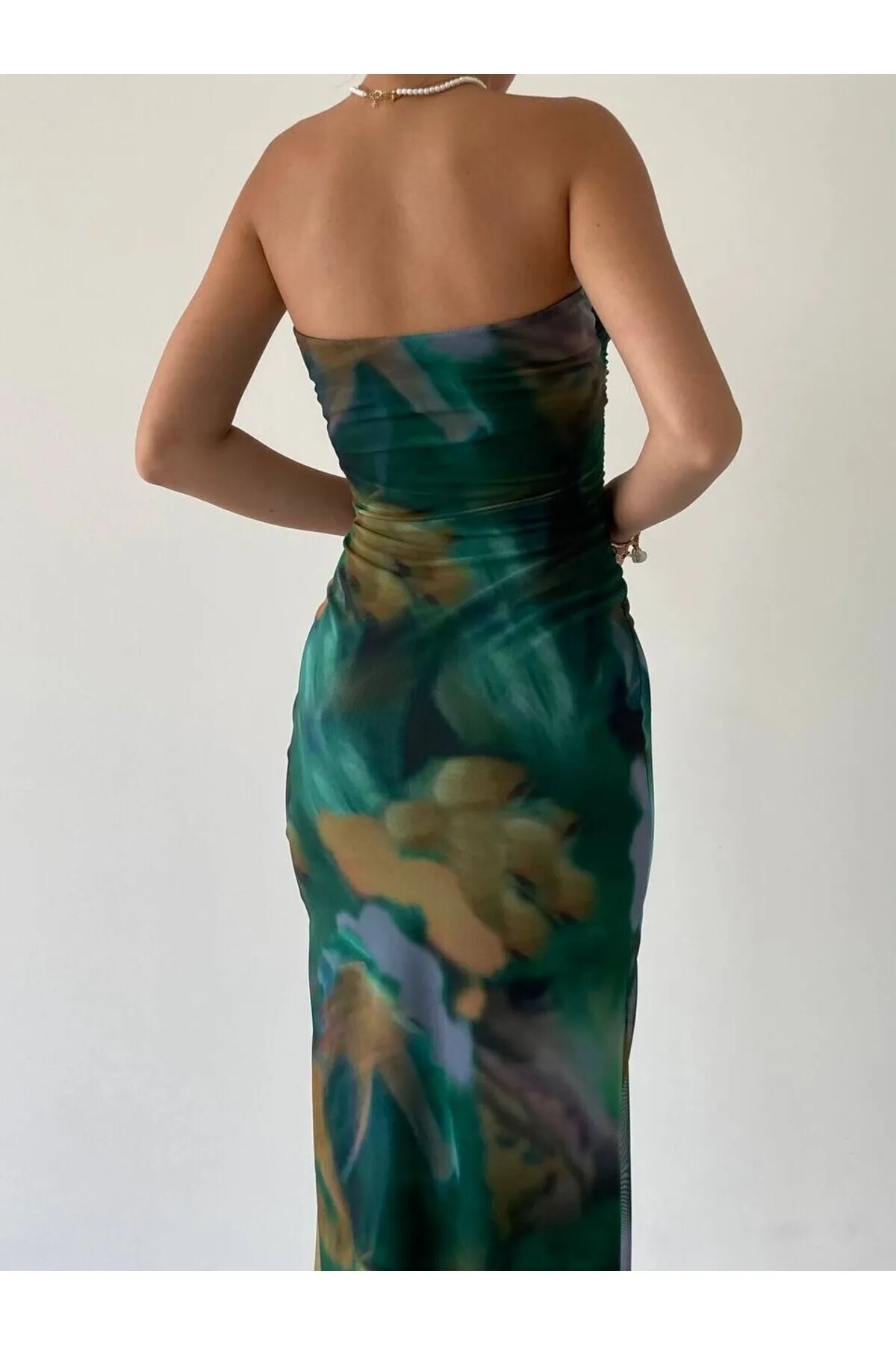 SONREİR  Kleid - Grün - A-Linie