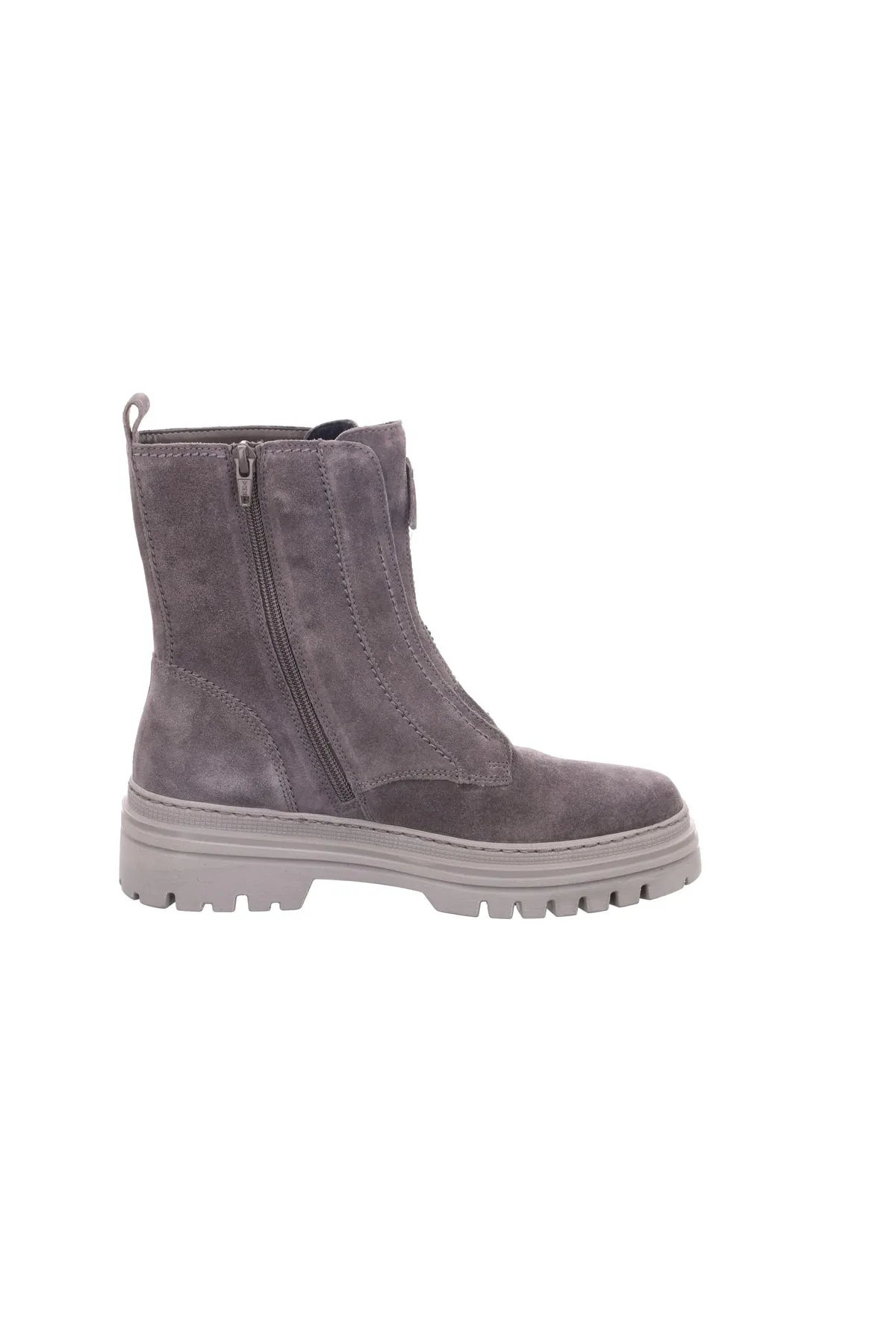 GABOR  Stiefelette - Grau - Flacher Absatz