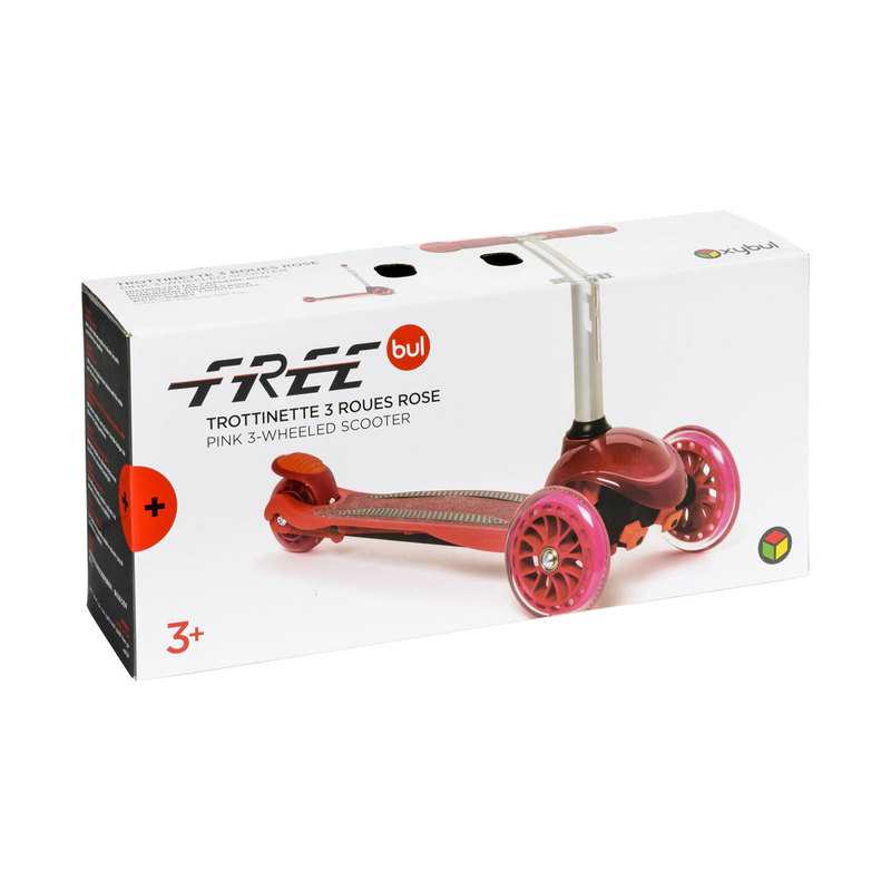 Trottinette 3 roues rose Oxybul