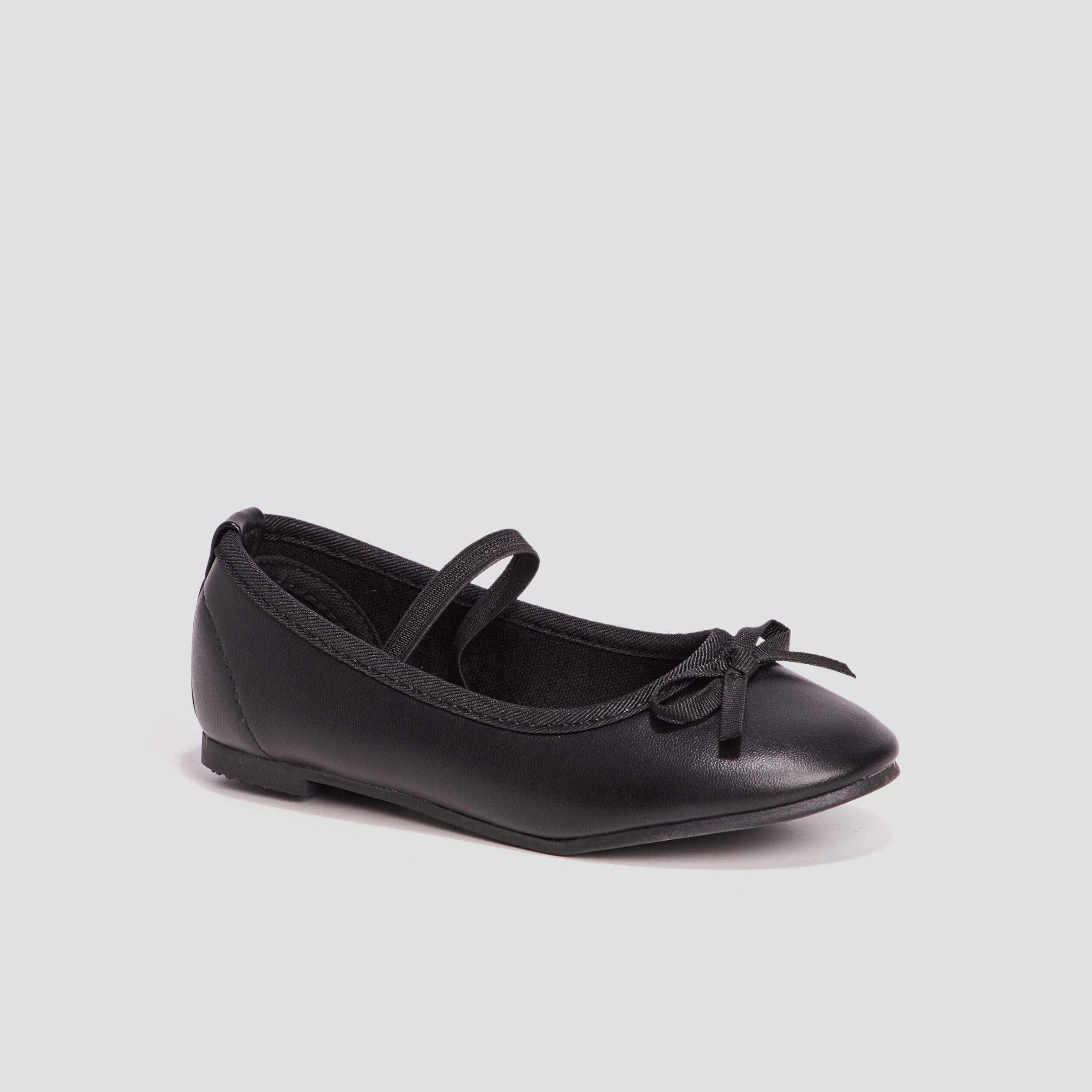 Ballerines avec noeud noir fille | La Halle