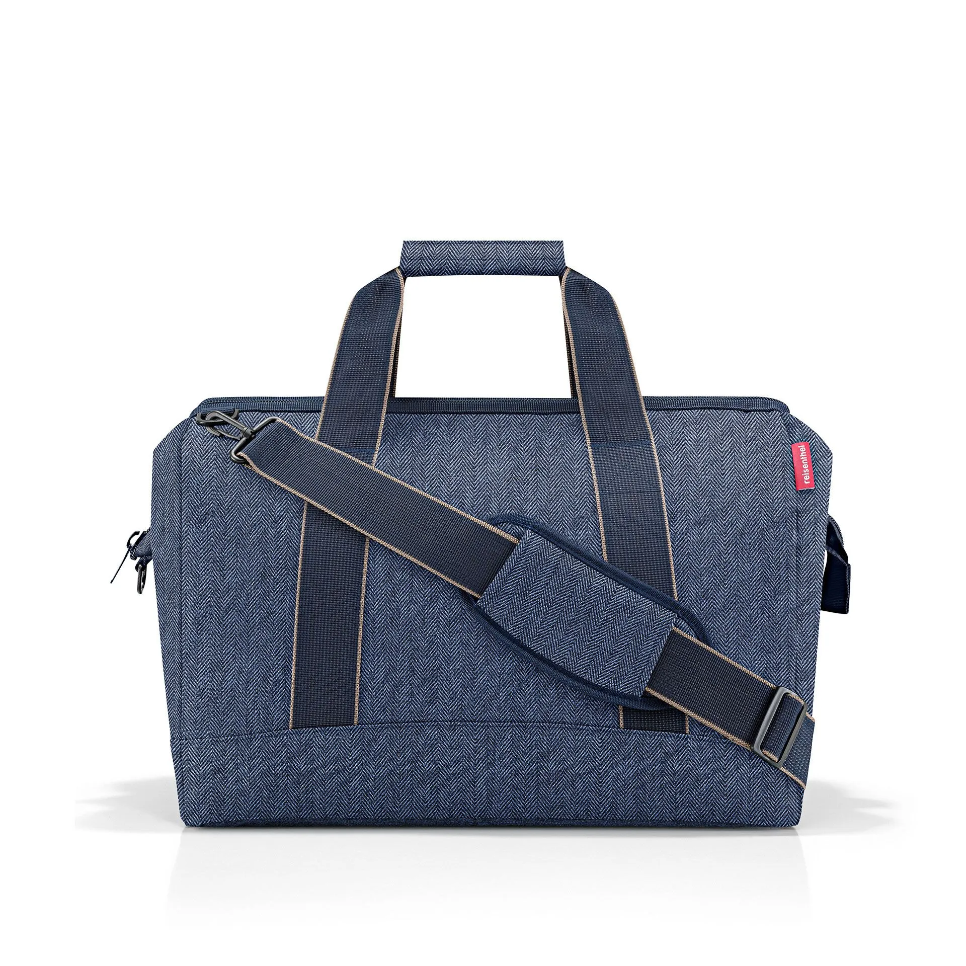 Reisenthel Allrounder L Travelling 30 Liter - herringbone dark blue