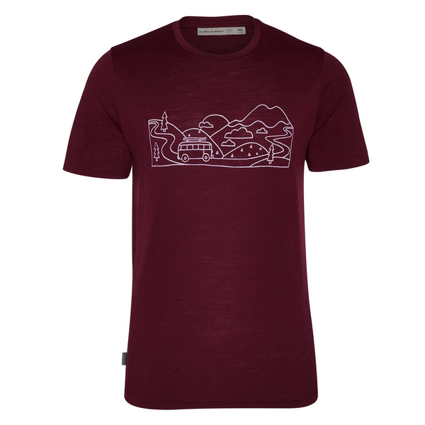 M TECH LITE II SS TEE COMBI SKI TRIP Herren - Funktionsshirt