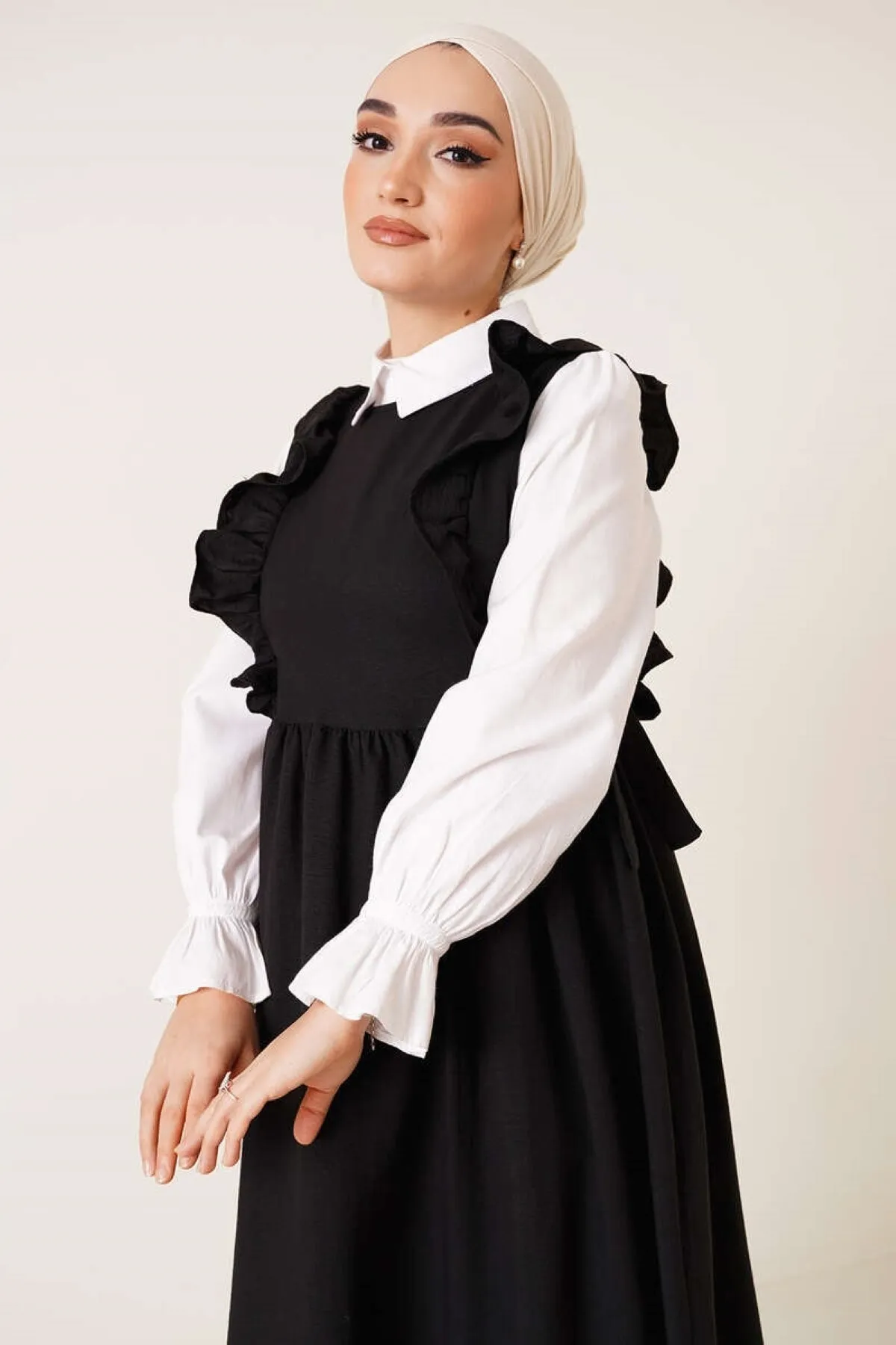 VOLT CLOTHİNG  Kleid - Schwarz - Tunika