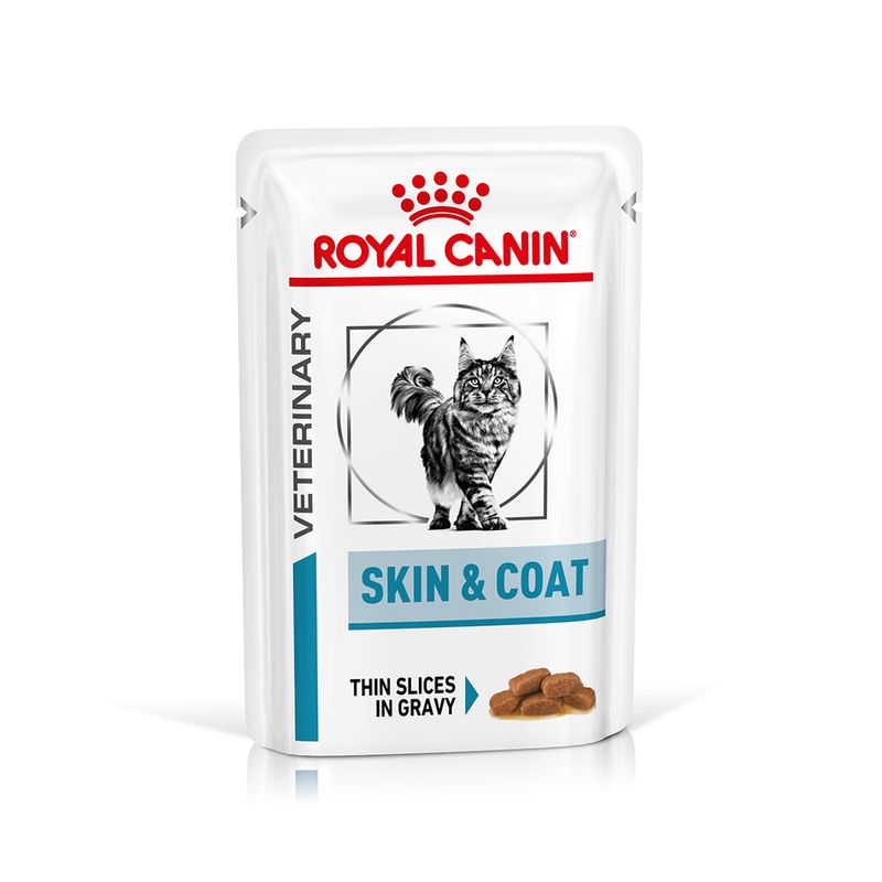 Royal Canin Veterinary Feline Skin & Coat in Soße