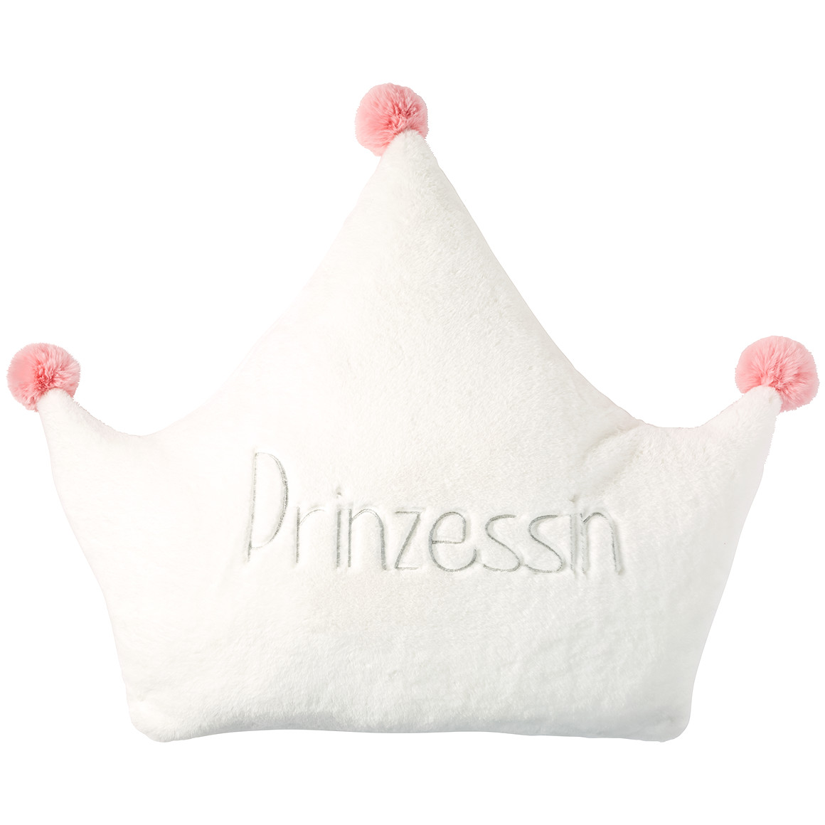 Großes Kissen in Kronen-Form
