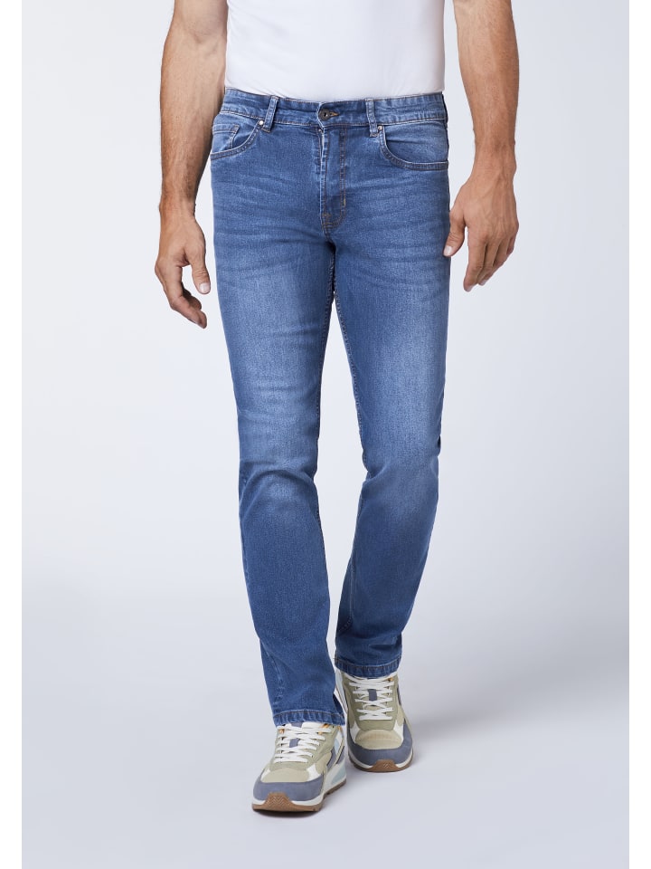 Oklahoma Jeans Jeans in Blau günstig kaufen