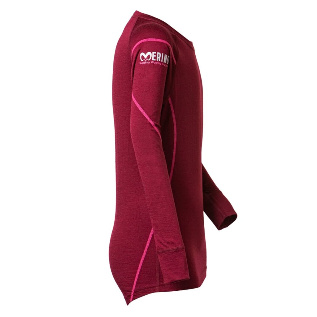 Progress MW NDRD Kinder-Funktionsshirt Plum Highlight