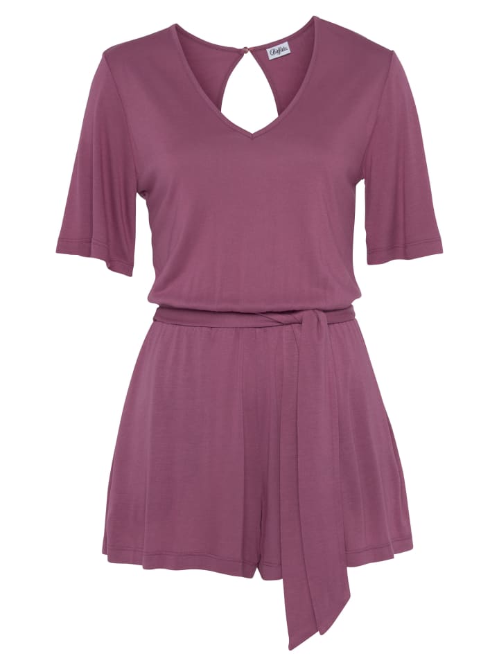 Buffalo Kurzoverall in mauve günstig kaufen