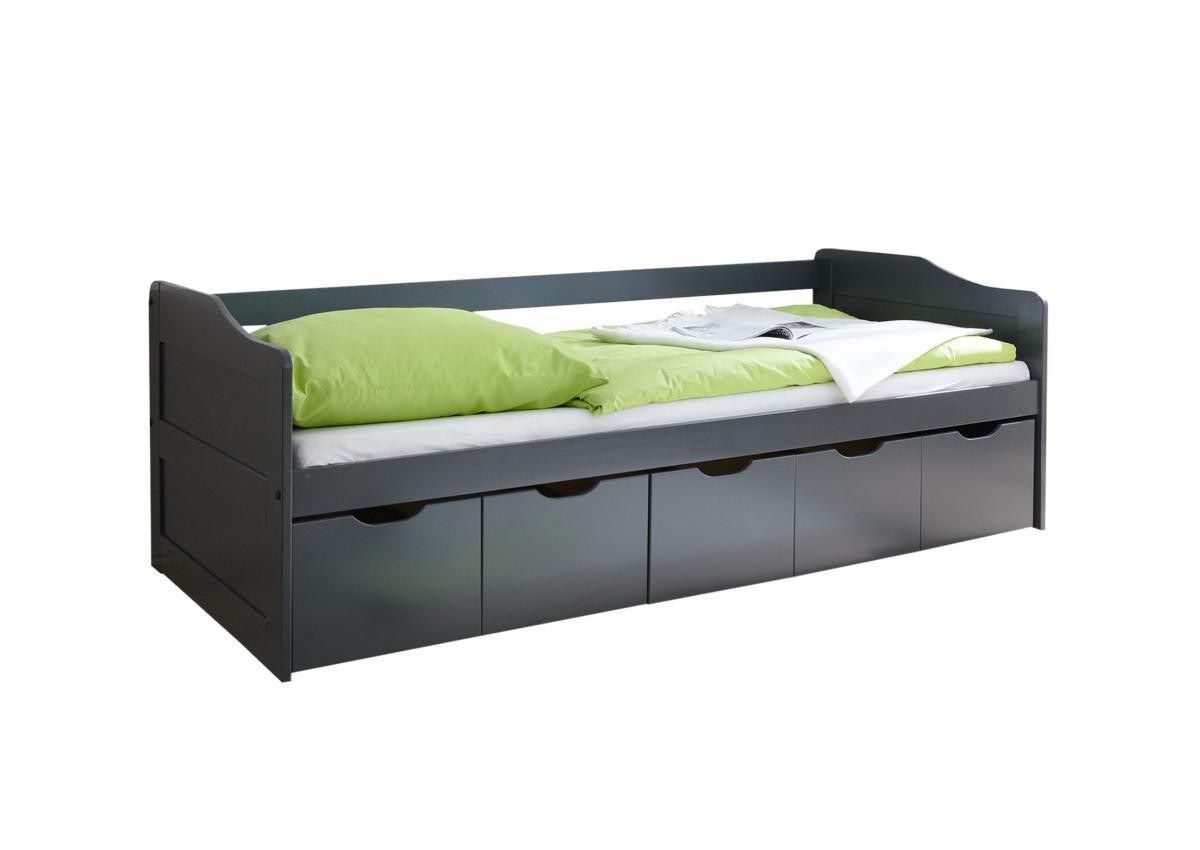 Ticaa Sofabett mit Schubkästen 