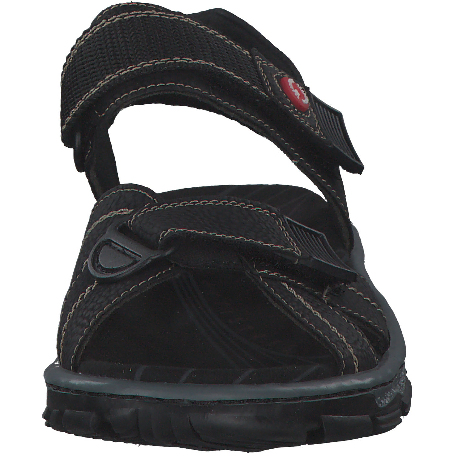 Rieker 68851, Sandalen, Damen, schwarz