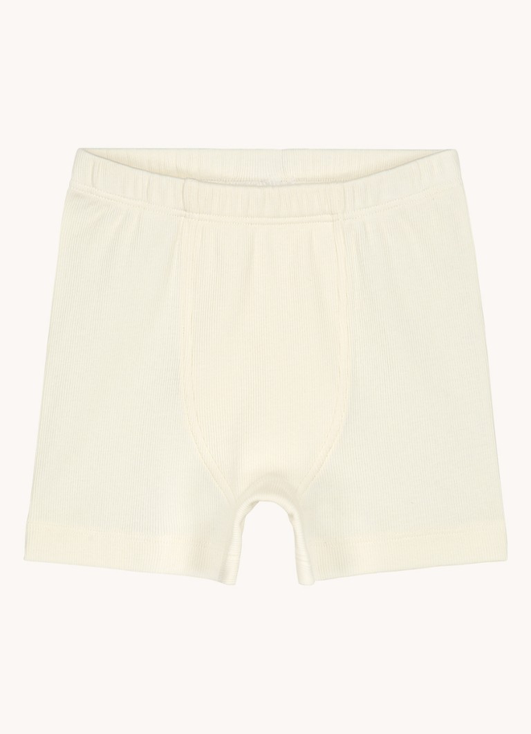 Pantaloni scurți boxer din amestec de bumbac organic Gray Label, set de 2